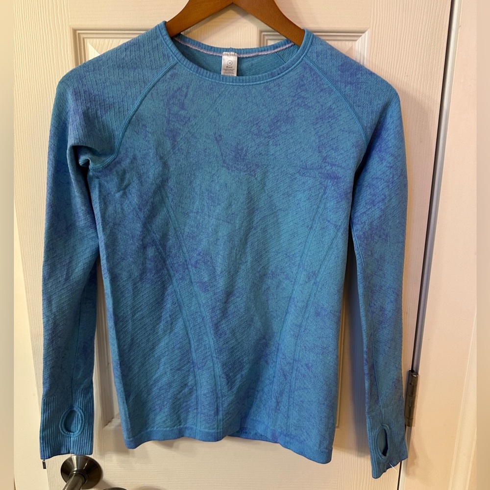 Iviva long sleeve size 14 girls shirt top tie dye
